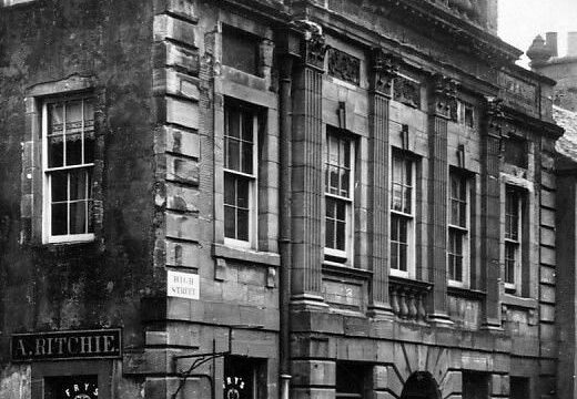 Old Photograph Jane Welsh Carlyle House Haddington Scotland